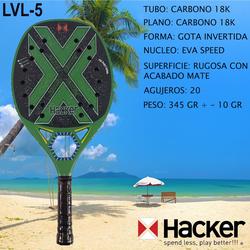 Paleta de Beach Tenis Hacker Nivel-5