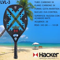 Paleta de Beach Tenis Hacker Nivel-3